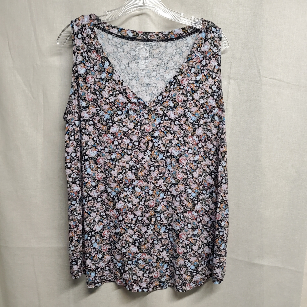 Maurices Multicolor Floral Tank Top